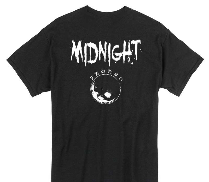 Custom Gildan 100% Cotton Black T-Shirt