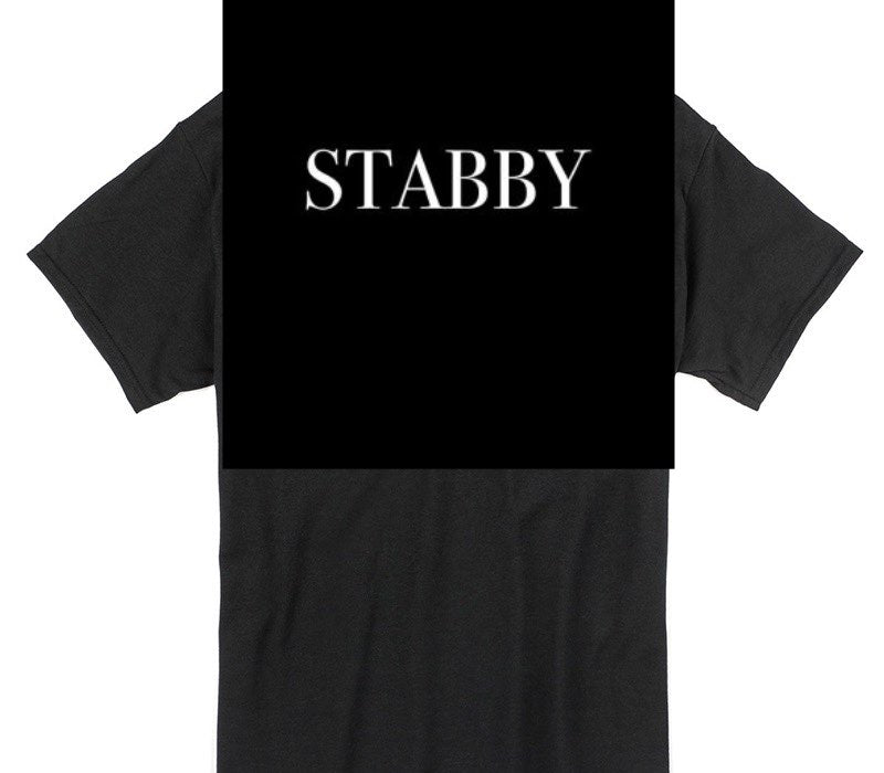 Custom Gildan 100% Cotton Black T-Shirt