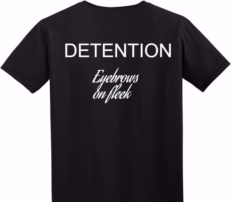 Custom Adult Soft Style 100% Cotton Black T-Shirt