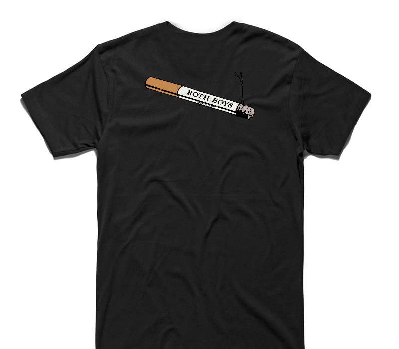 Custom AS Colour 100% Cotton Black T-Shirt