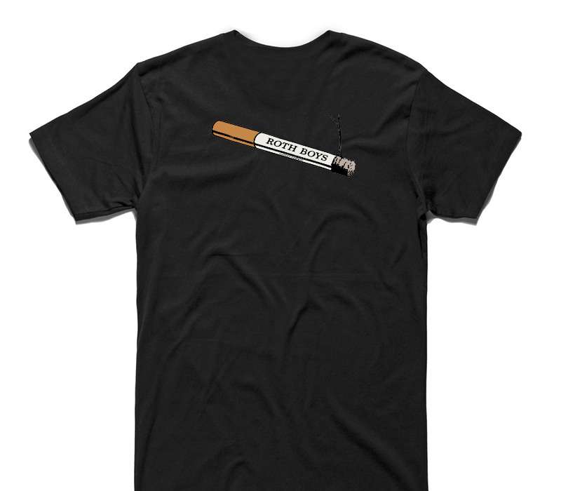 Custom AS Colour 100% Cotton Black T-Shirt