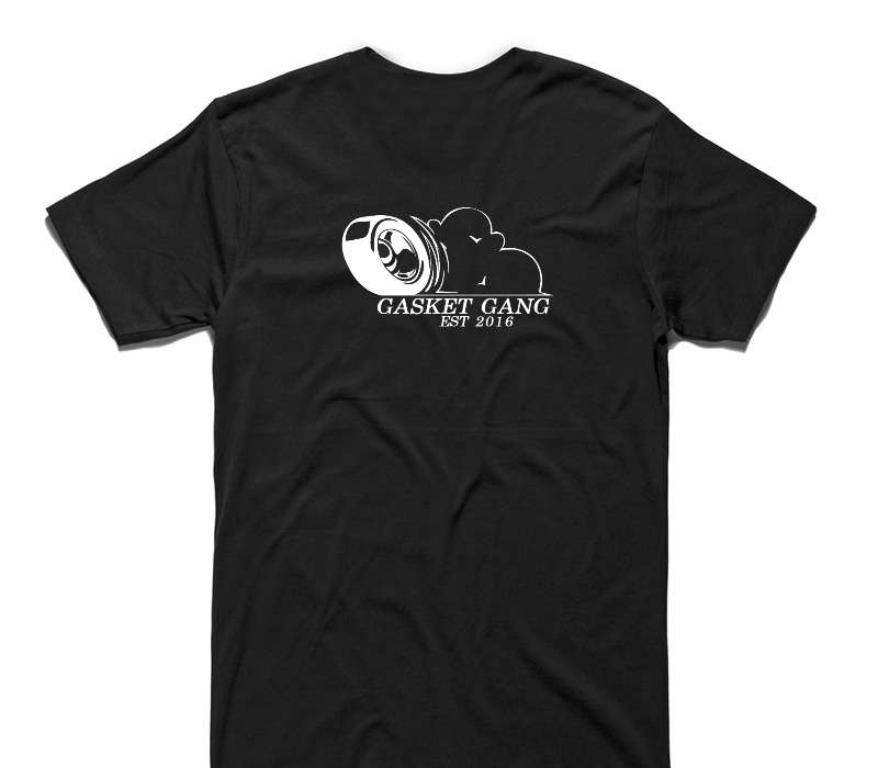 Custom AS Colour 100% Cotton Black T-Shirt