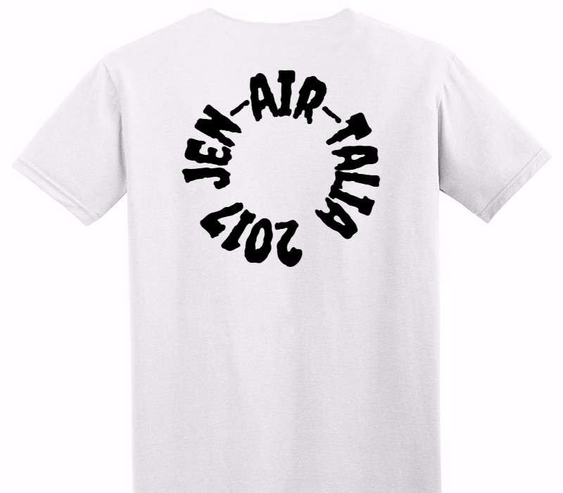 Custom Adult Soft Style 100% Cotton White T-Shirt