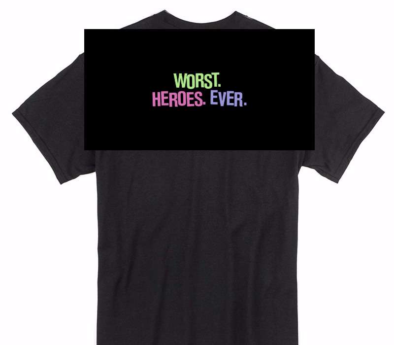 Custom Gildan 100% Cotton Black T-Shirt