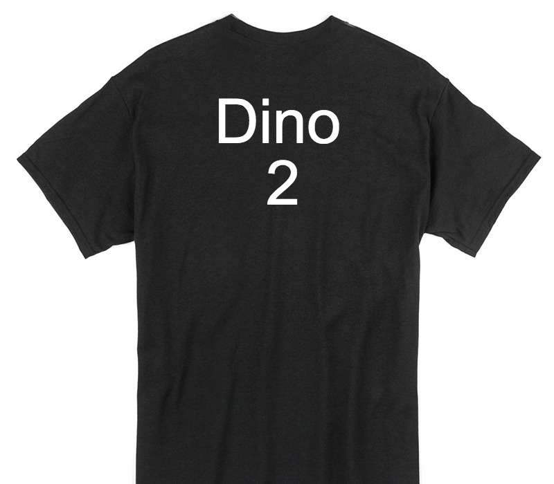 Custom Gildan 100% Cotton Black T-Shirt