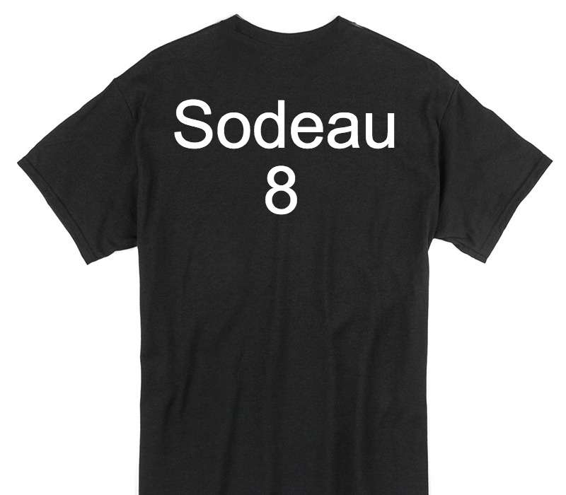 Custom Gildan 100% Cotton Black T-Shirt