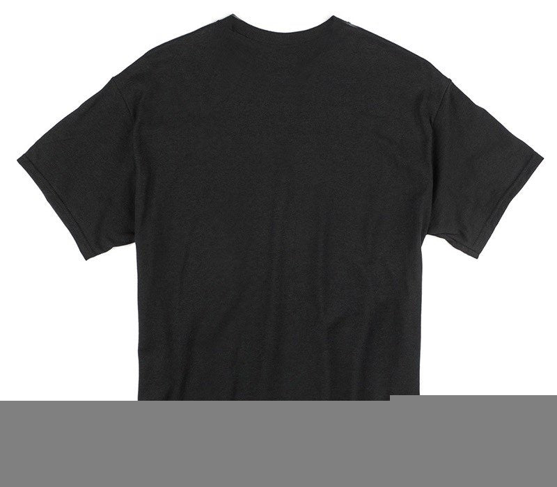 Custom Gildan 100% Cotton Black T-Shirt