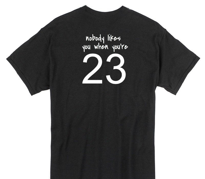 Custom Gildan 100% Cotton Black T-Shirt