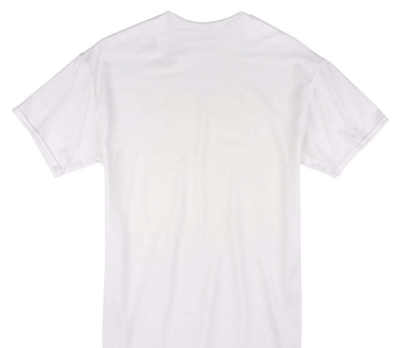Custom Gildan 100% Cotton White T-Shirt