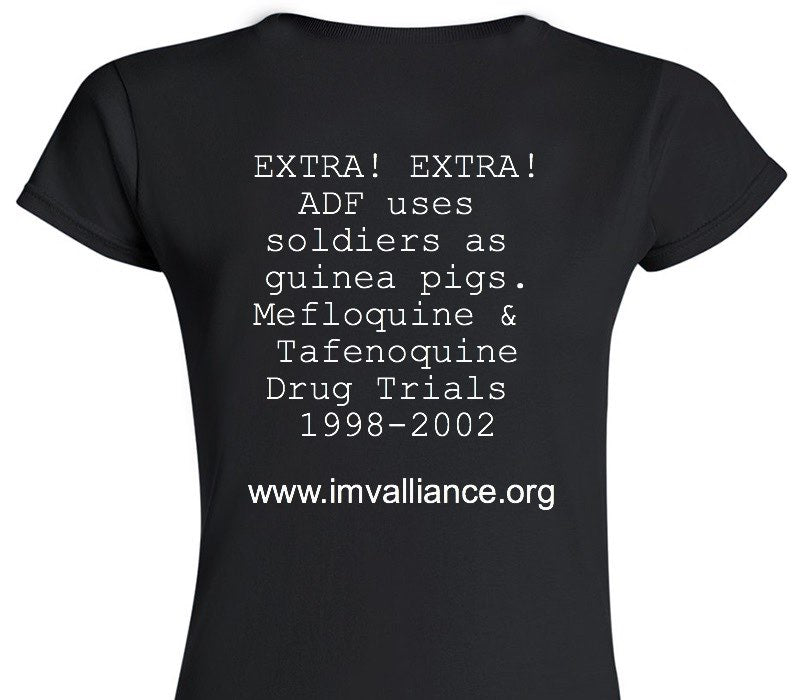 Custom Womens Soft Style 100% Cotton Black T-Shirt