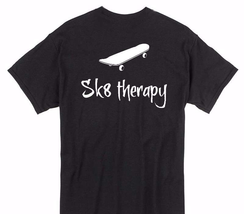 Custom Gildan 100% Cotton Black T-Shirt