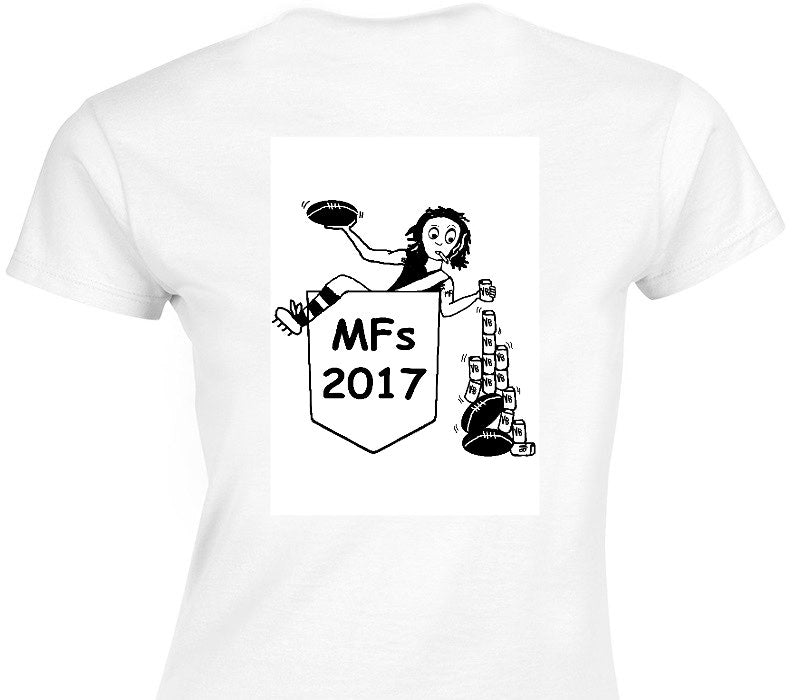 Custom Womens Soft Style 100% Cotton White T-Shirt