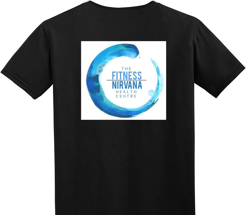 Custom Adult Soft Style 100% Cotton Black T-Shirt