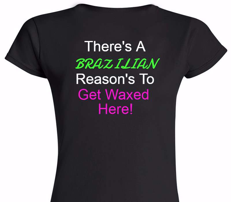 Custom Womens Soft Style 100% Cotton Black T-Shirt