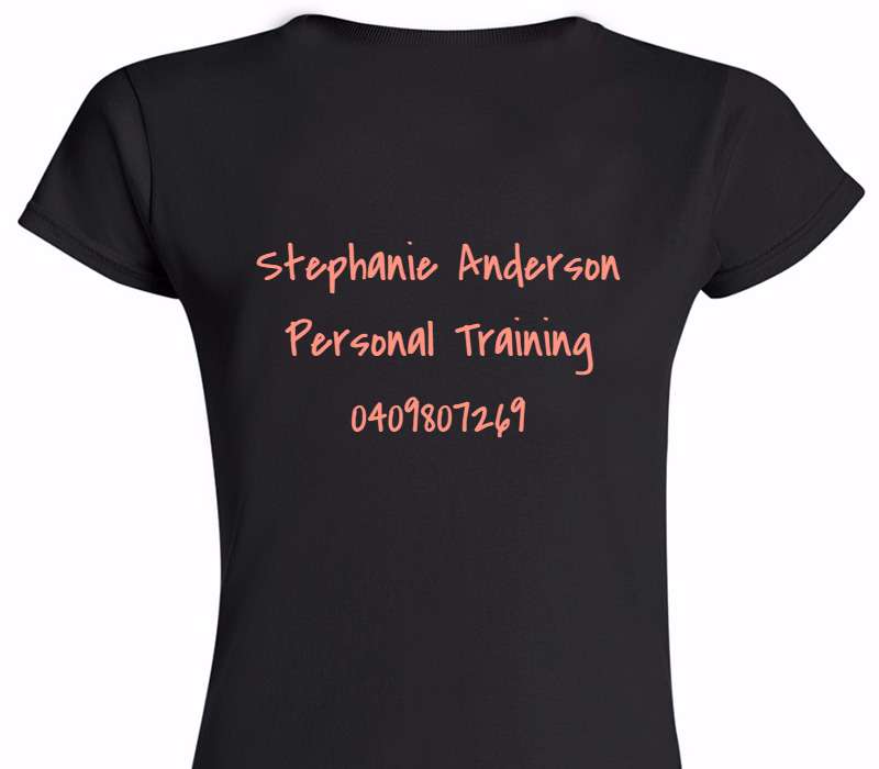 Custom Womens Soft Style 100% Cotton Black T-Shirt