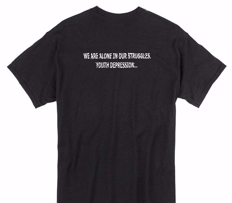 Custom Gildan 100% Cotton Black T-Shirt