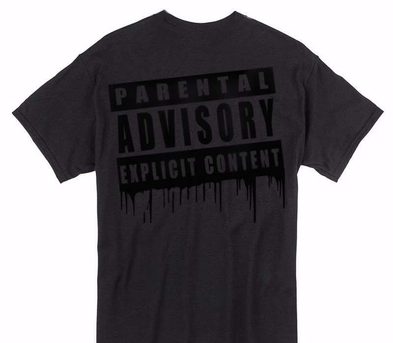 Custom Gildan 100% Cotton Black T-Shirt