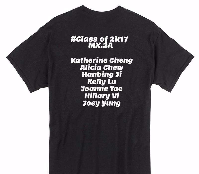 Custom Gildan 100% Cotton Black T-Shirt