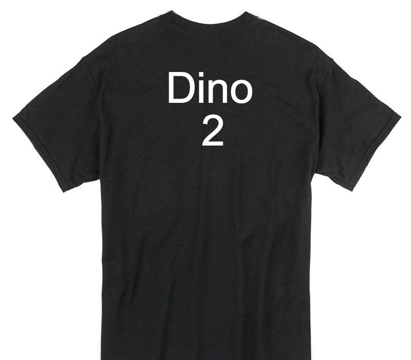 Custom Gildan 100% Cotton Black T-Shirt