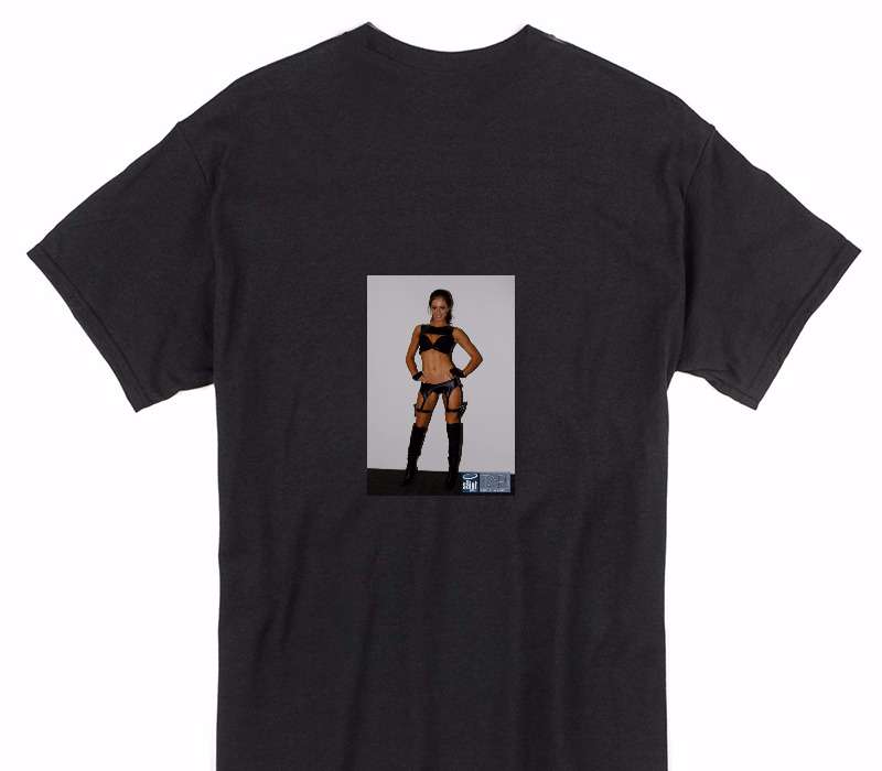 Custom Gildan 100% Cotton Black T-Shirt