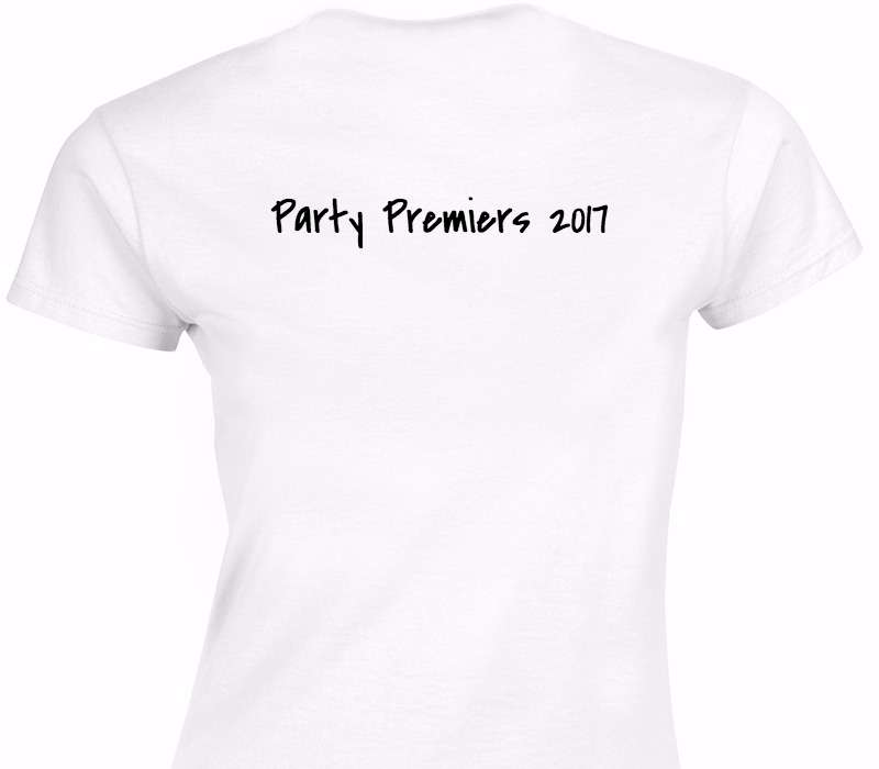 Custom Womens Soft Style 100% Cotton White T-Shirt