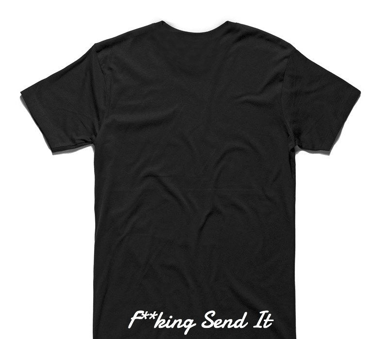Custom AS Colour 100% Cotton Black T-Shirt