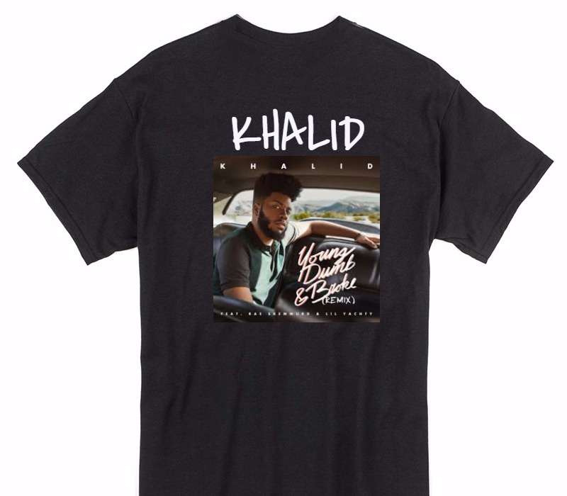 Custom Gildan 100% Cotton Black T-Shirt