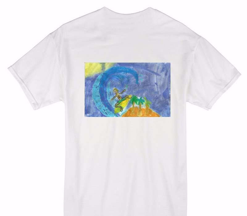 Custom Gildan 100% Cotton White T-Shirt