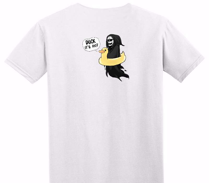 Custom Adult Soft Style 100% Cotton White T-Shirt
