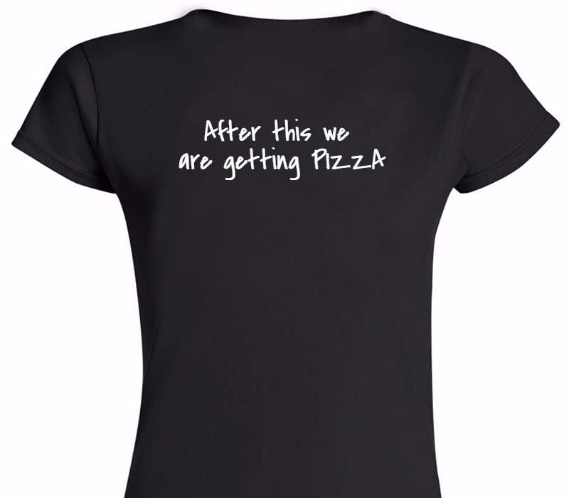 Custom Womens Soft Style 100% Cotton Black T-Shirt