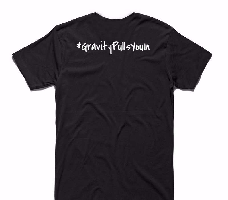 Custom AS Colour 100% Cotton Black T-Shirt