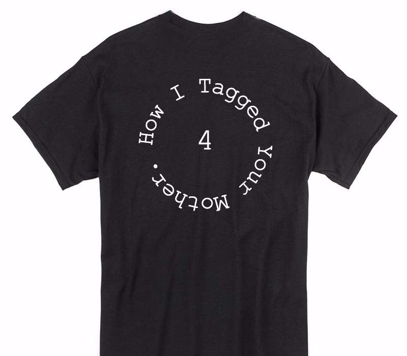 Custom Gildan 100% Cotton Black T-Shirt