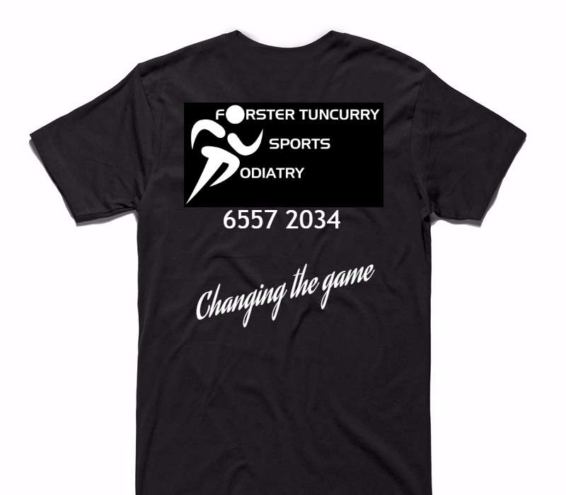 Custom AS Colour 100% Cotton Black T-Shirt