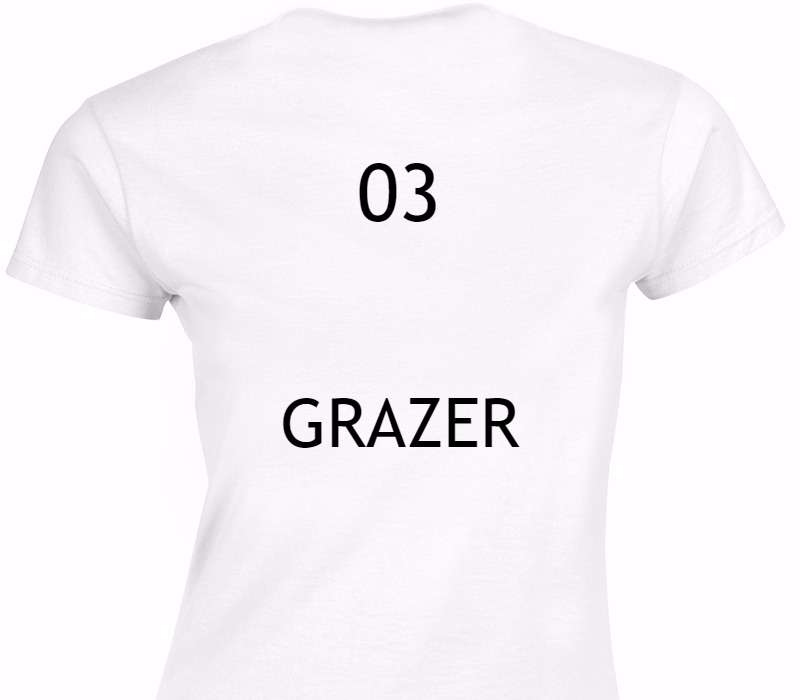 Custom Womens Soft Style 100% Cotton White T-Shirt