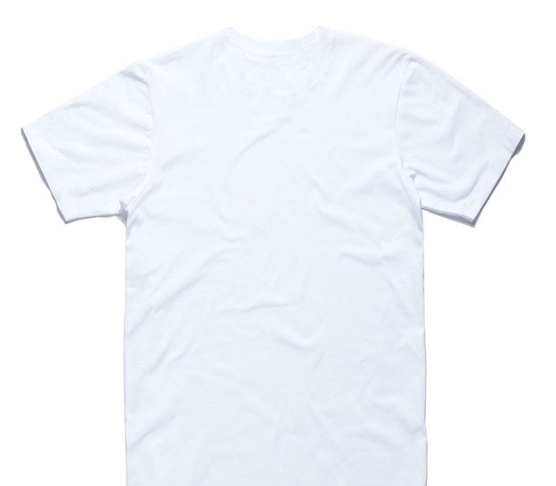 Custom AS Colour 100% Cotton White T-Shirt