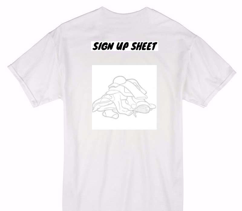 Custom Gildan 100% Cotton White T-Shirt