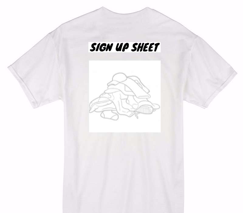 Custom Gildan 100% Cotton White T-Shirt
