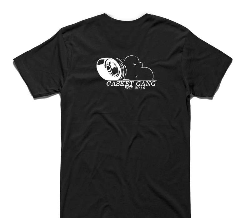 Custom AS Colour 100% Cotton Black T-Shirt