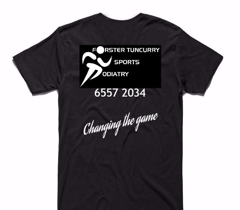 Custom AS Colour 100% Cotton Black T-Shirt