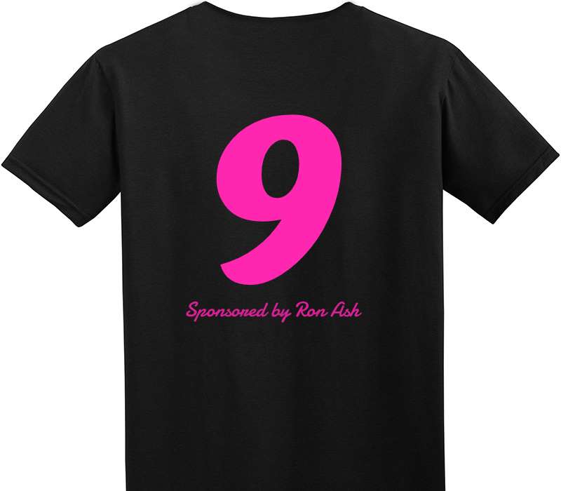 Custom Adult Soft Style 100% Cotton Black T-Shirt