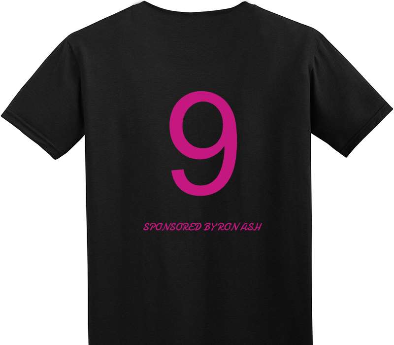 Custom Adult Soft Style 100% Cotton Black T-Shirt