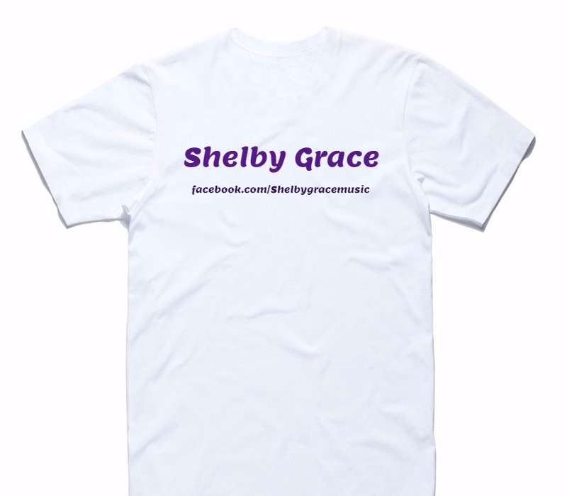 Custom AS Colour 100% Cotton White T-Shirt