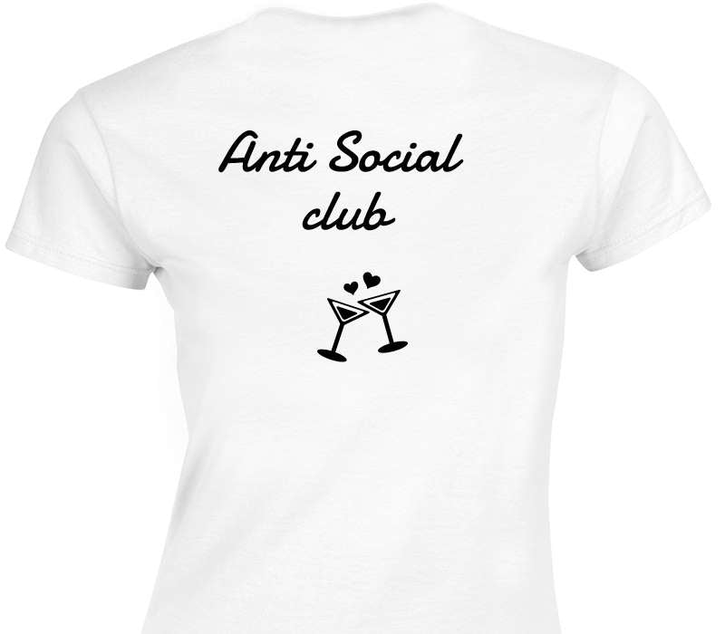 Custom Womens Soft Style 100% Cotton White T-Shirt