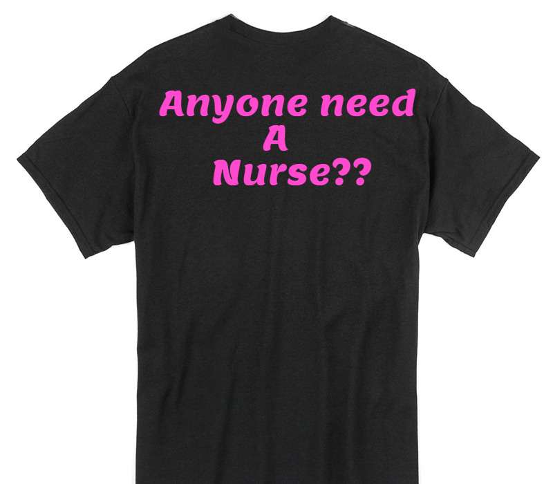 Custom Gildan 100% Cotton Black T-Shirt