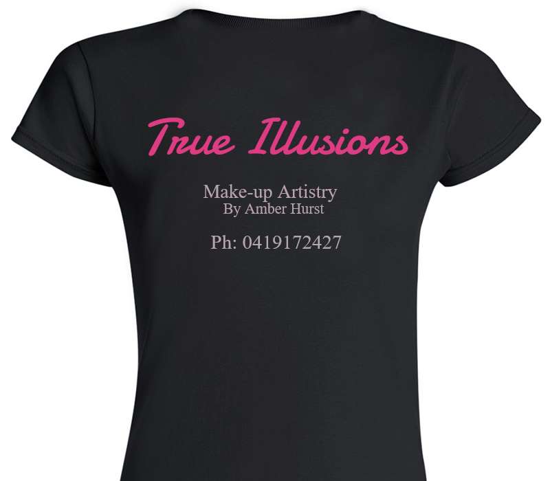 Custom Womens Soft Style 100% Cotton Black T-Shirt