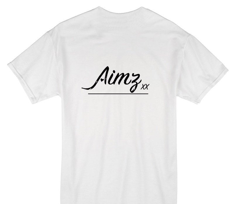 Custom Gildan 100% Cotton White T-Shirt