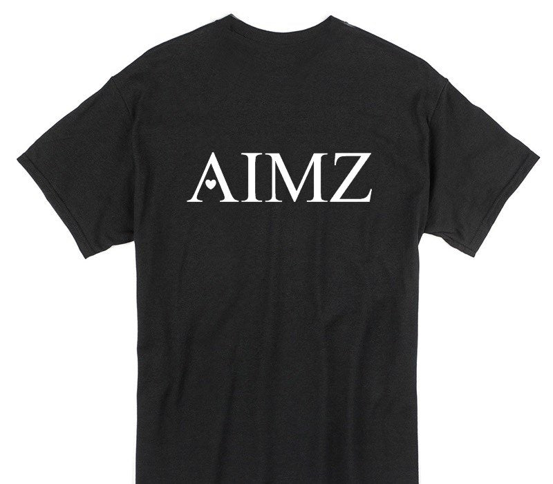 Custom Gildan 100% Cotton Black T-Shirt