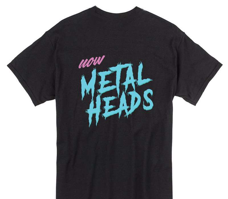 Custom Gildan 100% Cotton Black T-Shirt