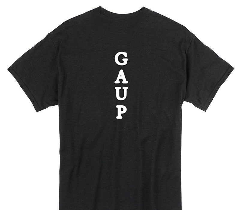 Custom Gildan 100% Cotton Black T-Shirt