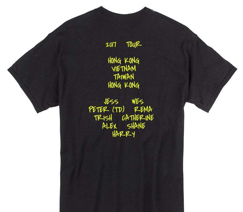 Custom Gildan 100% Cotton Black T-Shirt